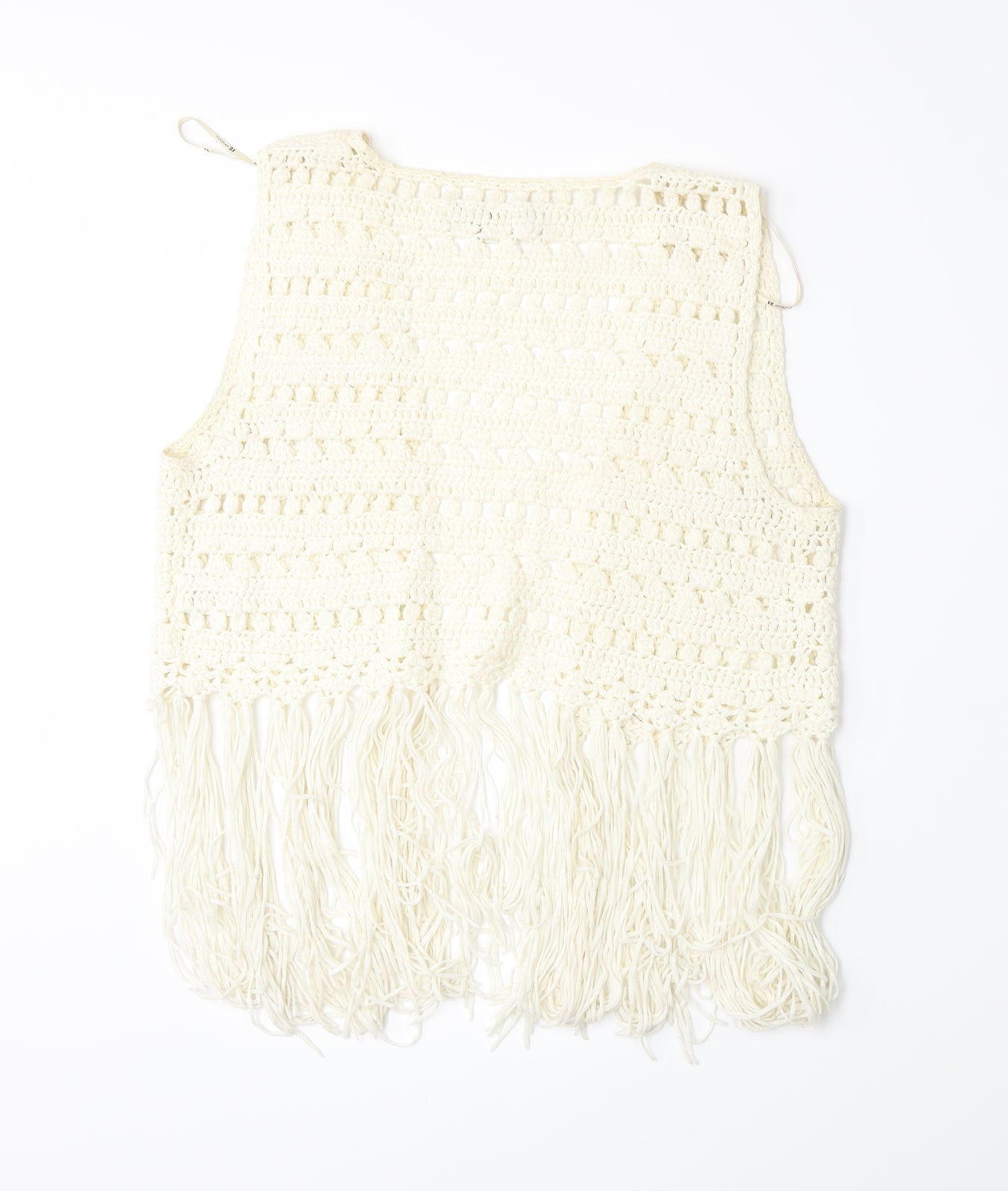 FOREVER 21 Womens White   Vest Jumper Size L