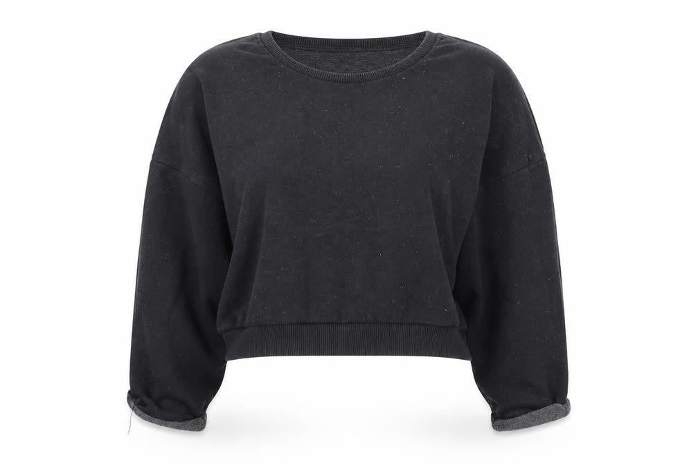 Zara Womens Grey   Pullover Sweatshirt Size S