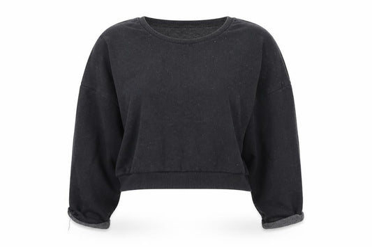 Zara Womens Grey   Pullover Sweatshirt Size S