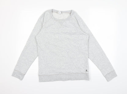 Additional front view of Decathlon women’s grey jumper, size M