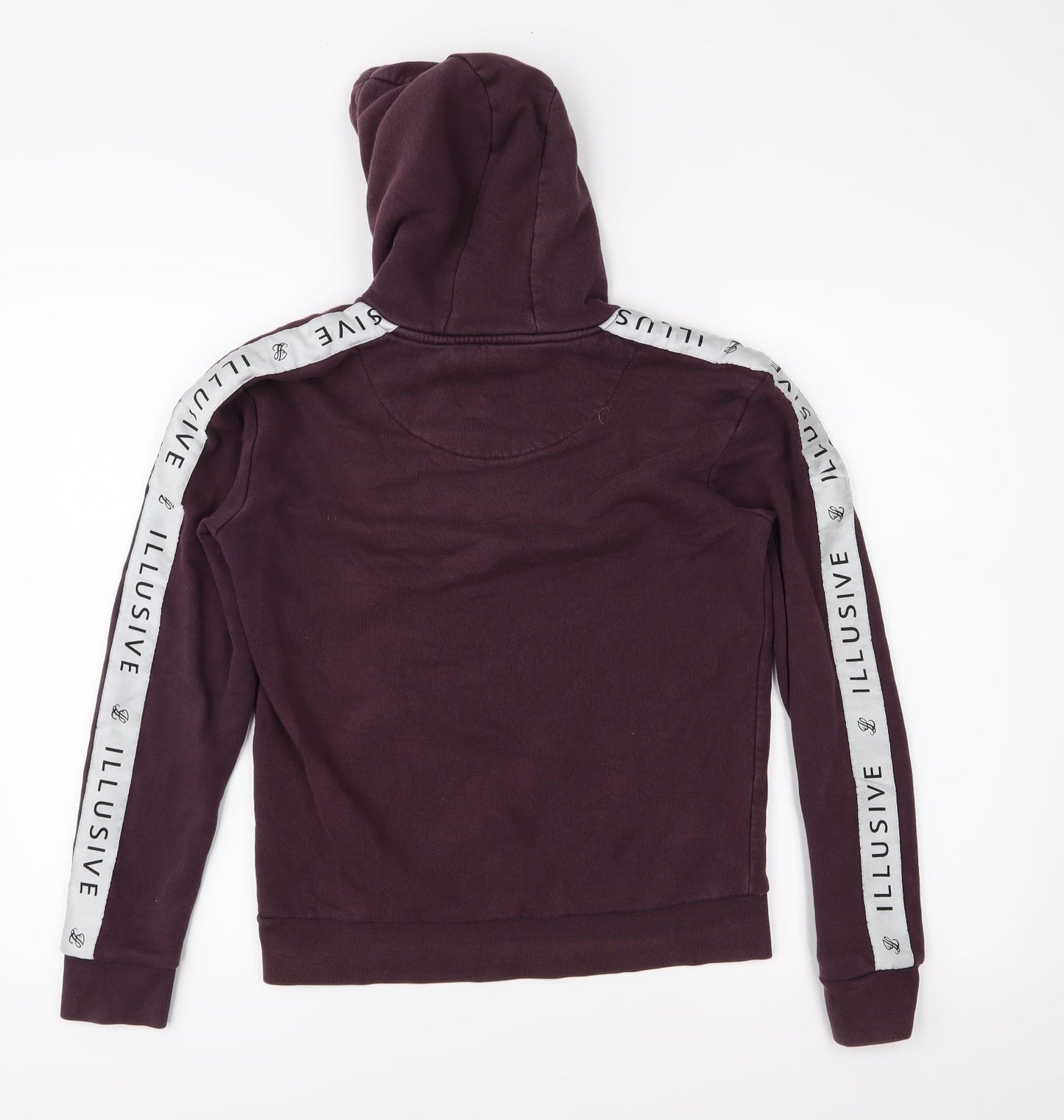 Illusive Girls Purple  Jersey Pullover Hoodie Size 13-14 Years