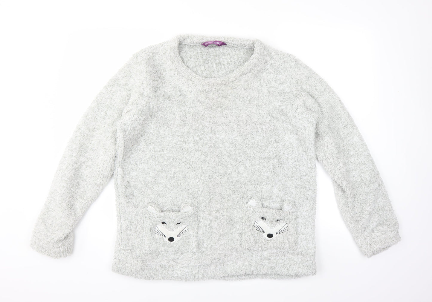Foxbury Womens Grey   Pullover Jumper Size 16