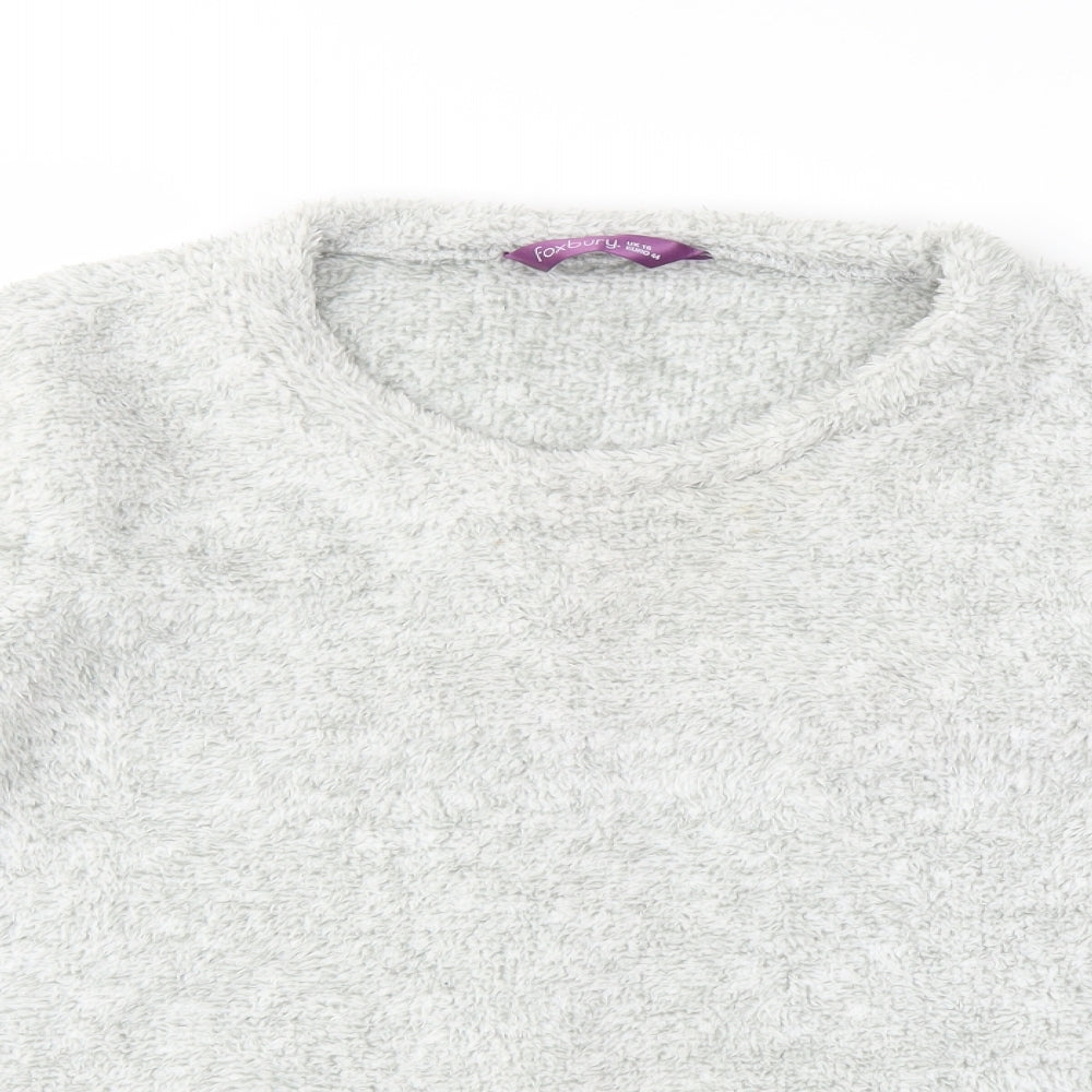 Foxbury Womens Grey   Pullover Jumper Size 16