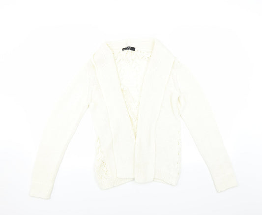 George Womens Ivory   Cardigan Jumper Size 14