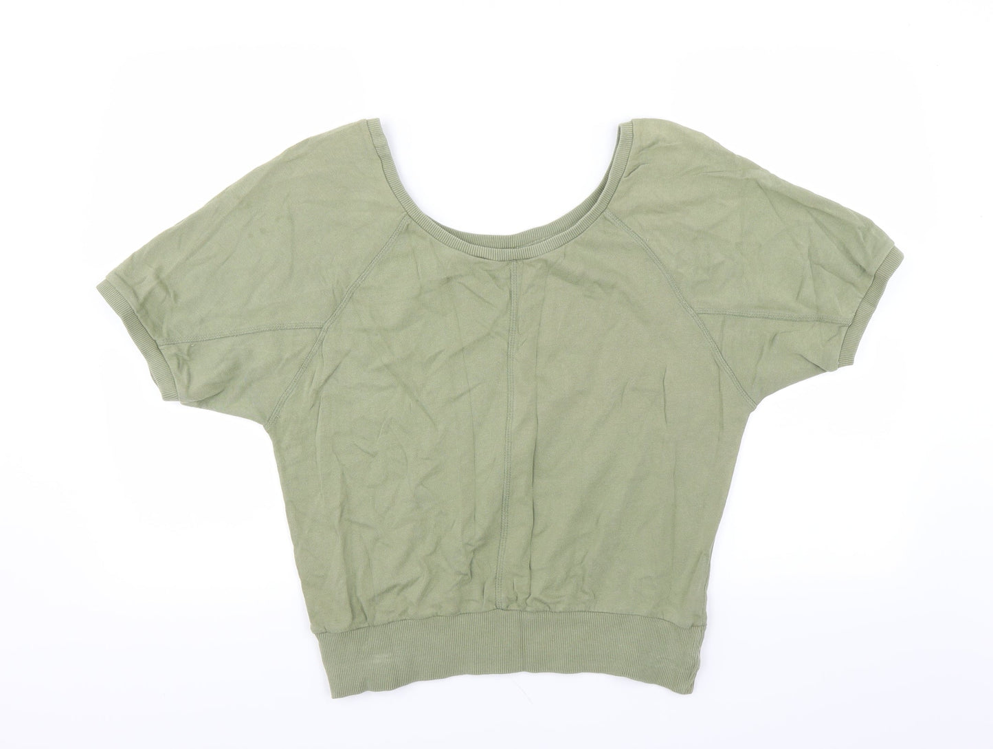 Preworn Womens Green   Pullover Sweatshirt Size 10