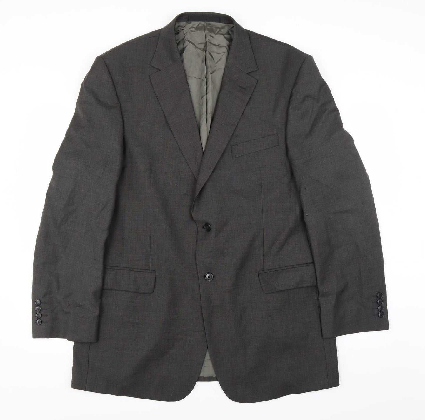 Marks and Spencer Mens Grey   Jacket Suit Jacket Size 44