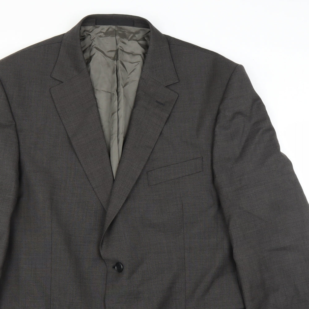 Marks and Spencer Mens Grey   Jacket Suit Jacket Size 44