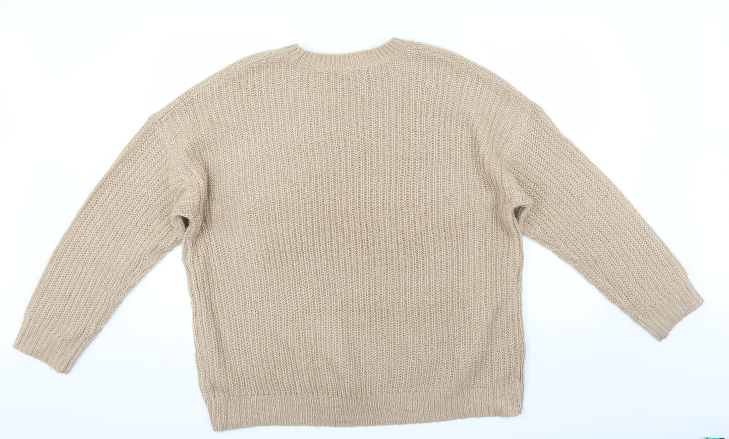 New Look Womens Beige   Pullover Jumper Size L