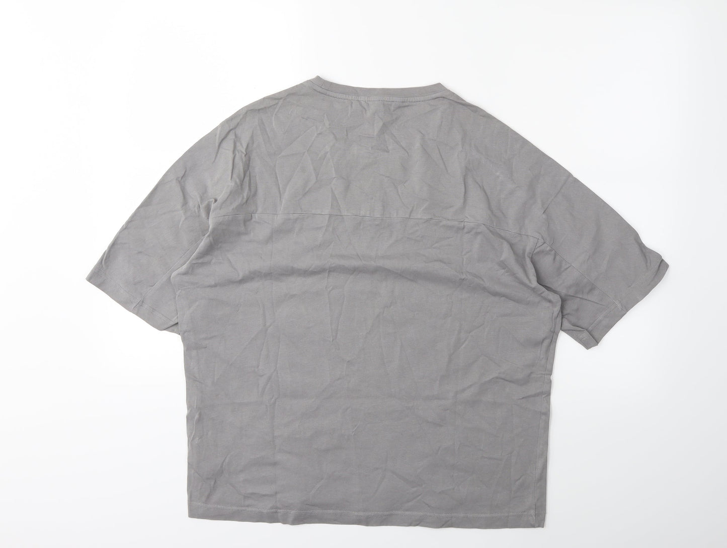 Urban Revivo Womens Grey   Basic T-Shirt Size 18