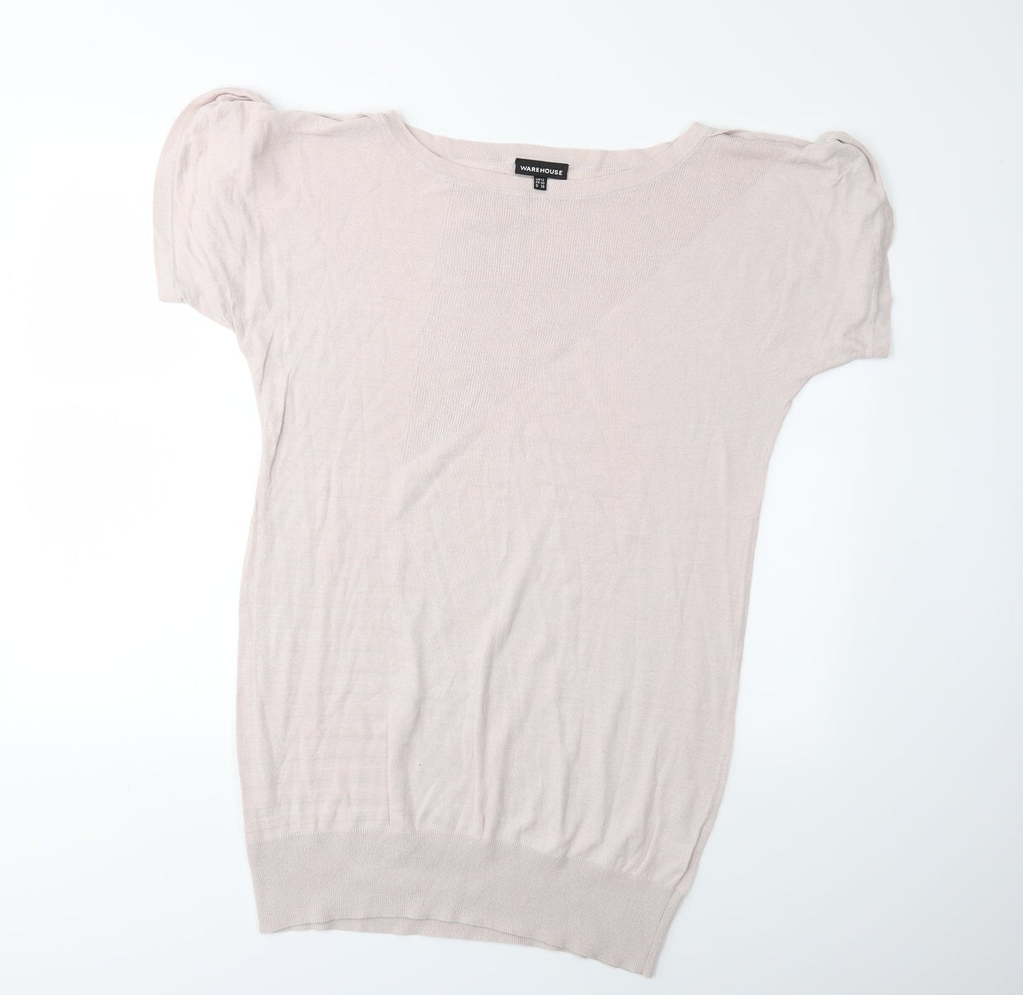 Warehouse Womens Pink  Knit Pullover Jumper Size 12