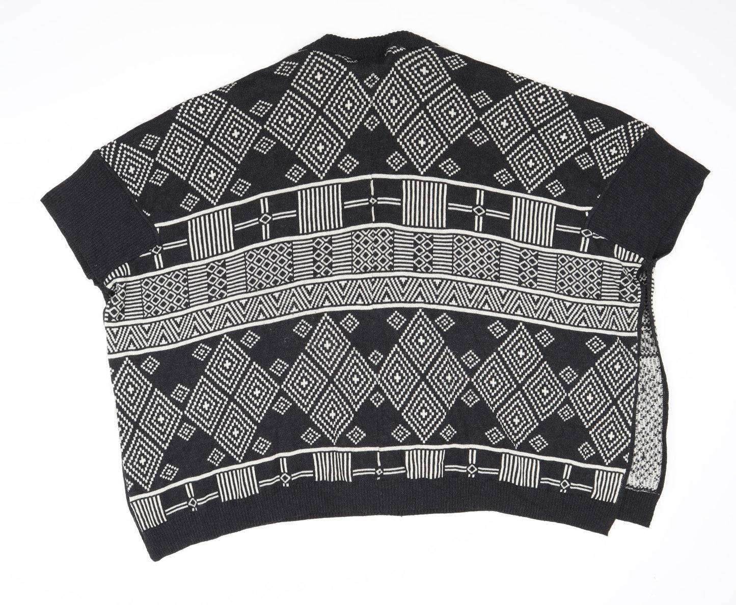 H&M Womens Black   Pullover Jumper One Size