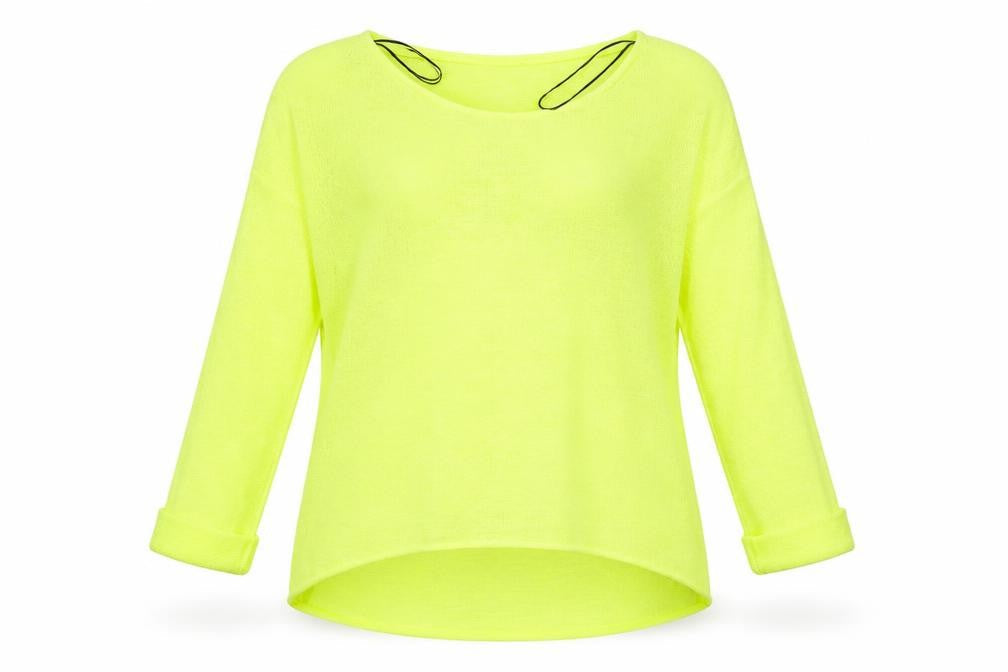 Divided by H&M Womens Yellow  Knit Pullover Jumper Size S