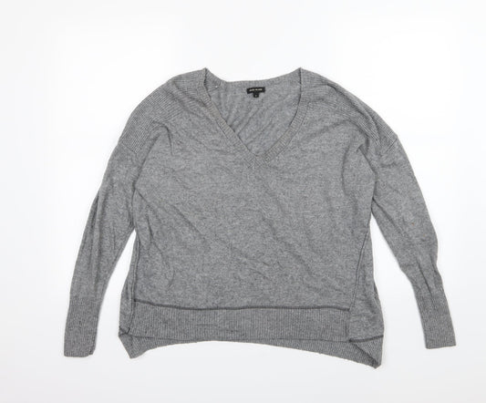 River Island Womens Grey  Knit Pullover Jumper Size 6