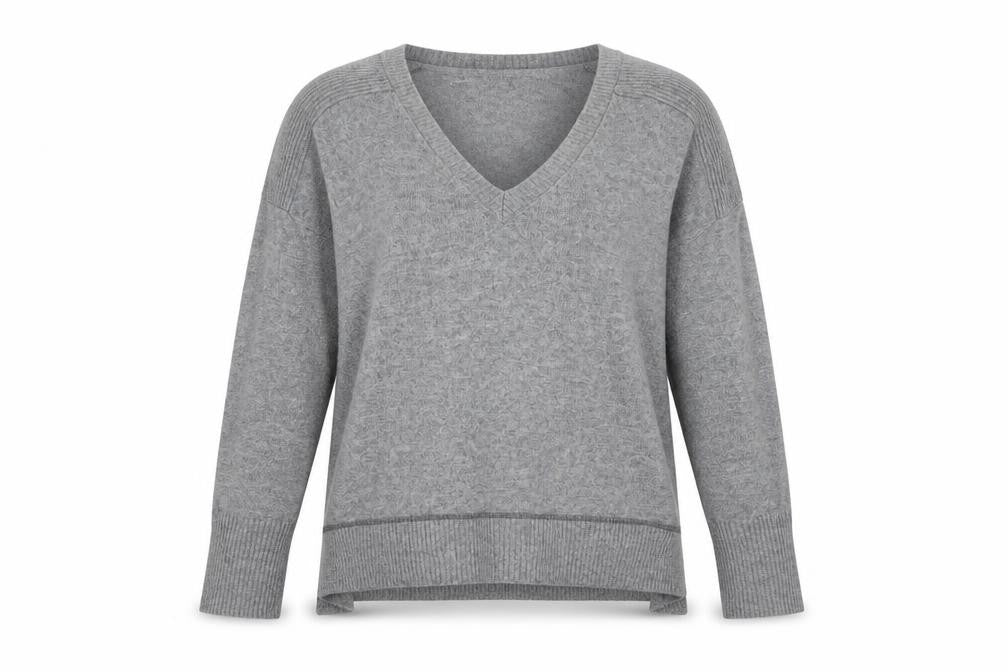 River Island Womens Grey  Knit Pullover Jumper Size 6