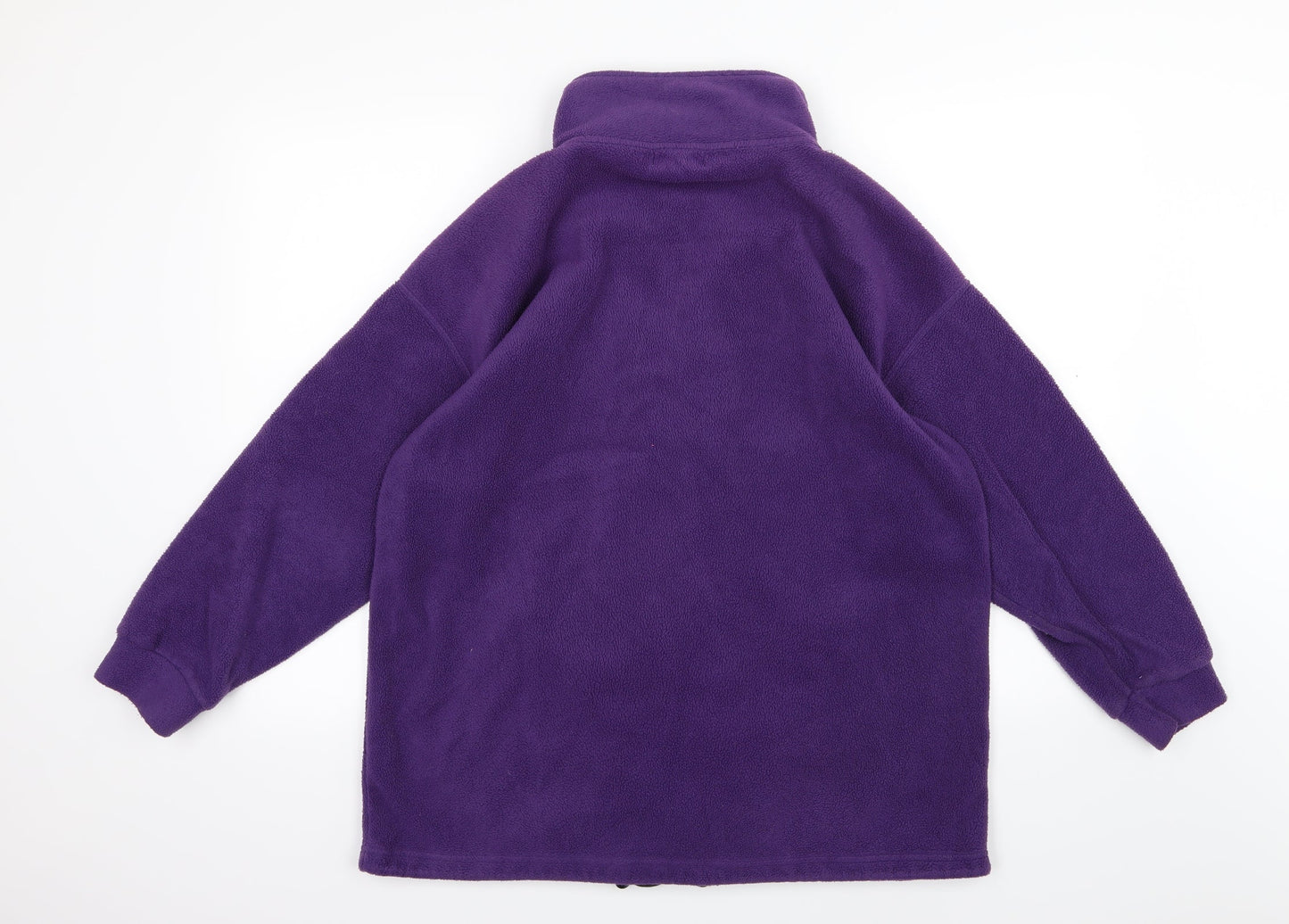 Bonmarché Womens Purple  Fleece Jacket  Size S