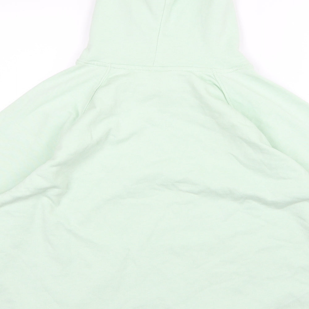 Divided by H&M Womens Green  Jersey Pullover Hoodie Size S