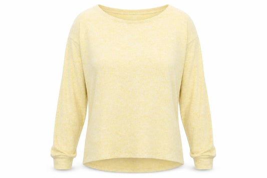 NEXT Womens Yellow  Jersey Pullover Sweatshirt Size 8  - Oversized