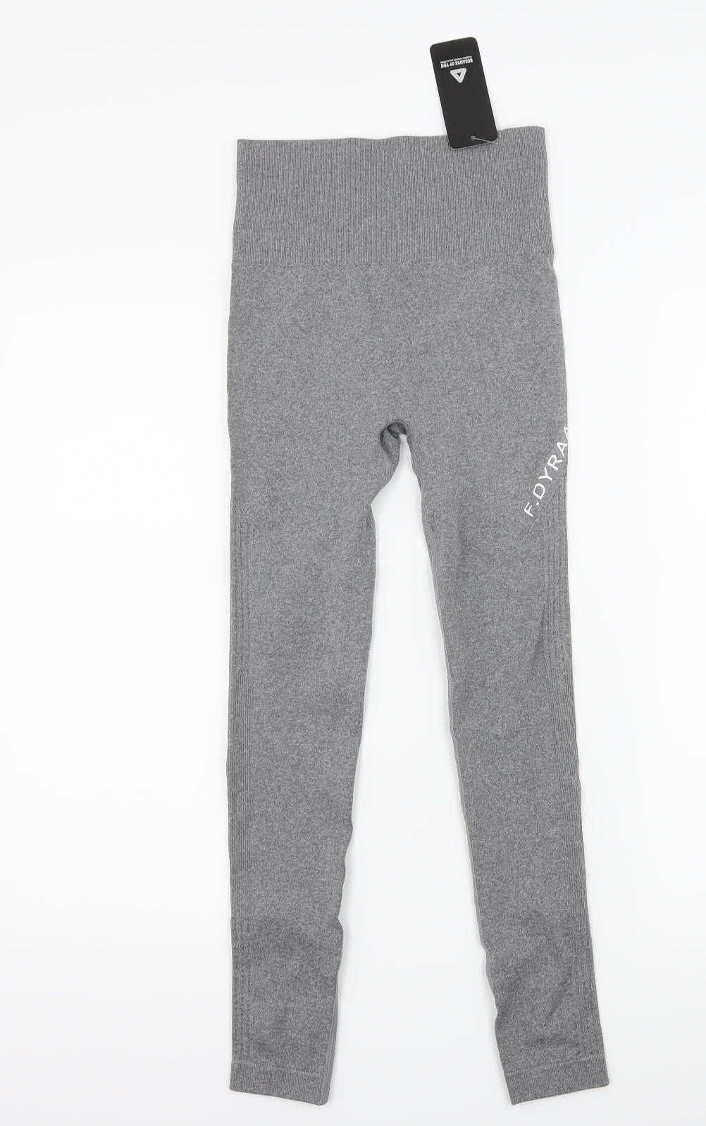 Because of you Womens Gold   Capri Leggings Size S L24 in - F.DYRAA