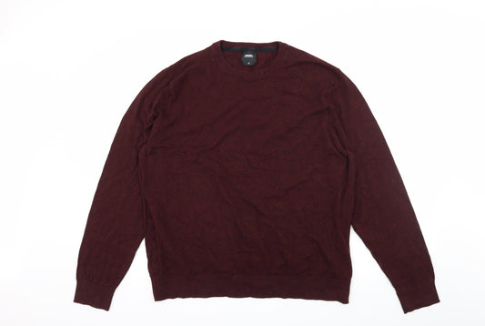 Burton Mens Red  Knit Pullover Jumper Size XL
