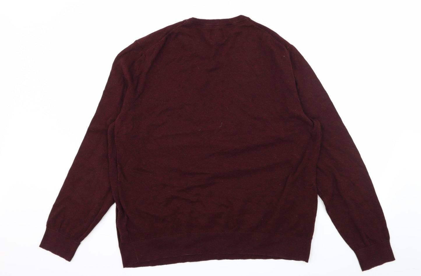Burton Mens Red  Knit Pullover Jumper Size XL