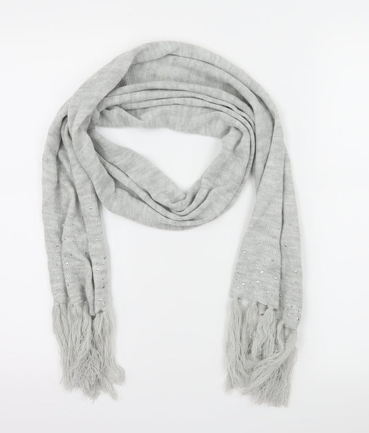M&Co Womens Grey  Knit  Scarf