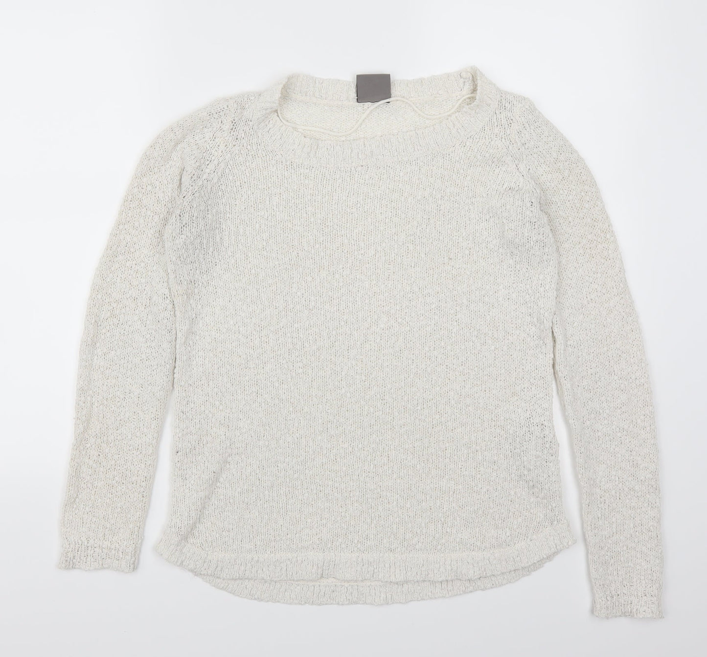 VERO MODA Womens White   Pullover Jumper Size XS