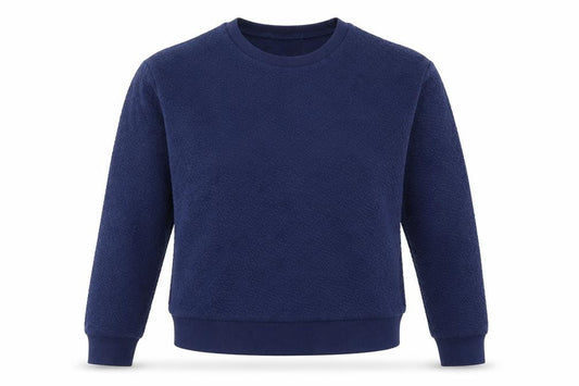 Topshop Womens Blue   Pullover Sweatshirt Size 10