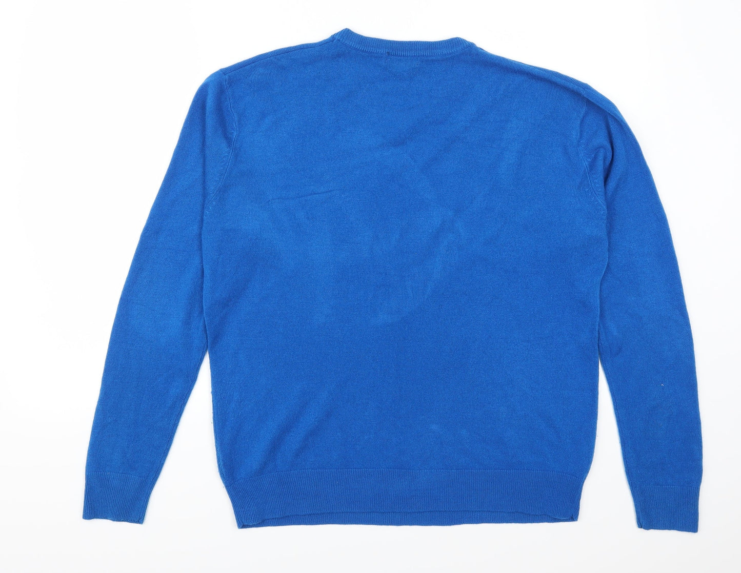 Cedar Wood State Mens Blue   Pullover Jumper Size S