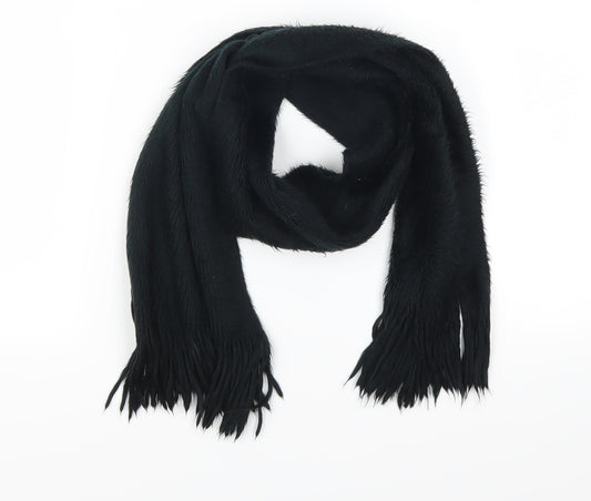 Preworn Womens Black    Scarf
