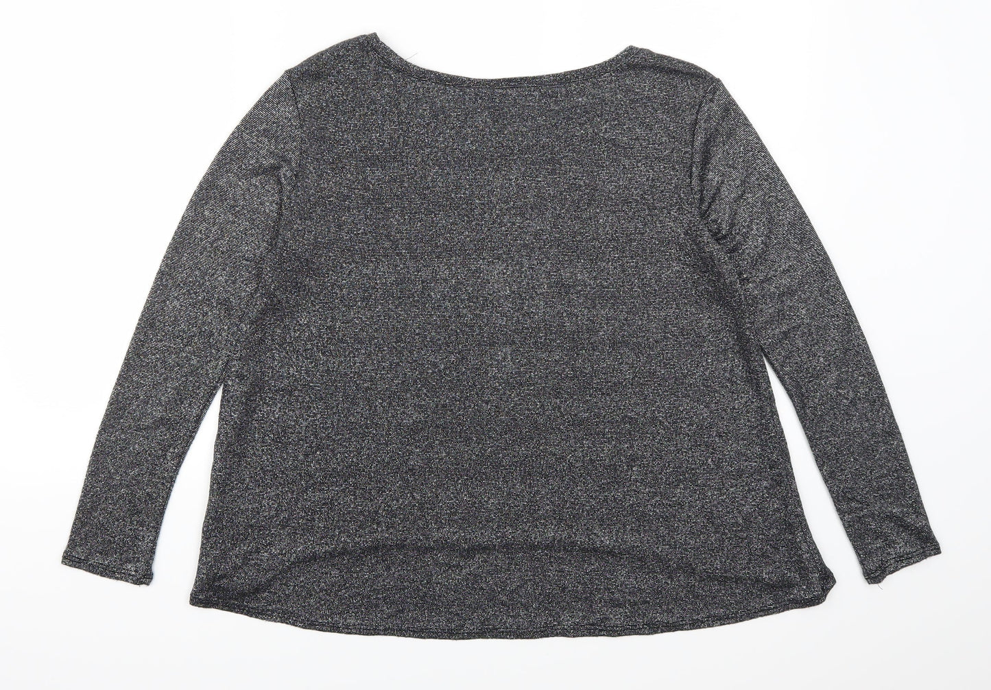 H&M Womens Grey   Basic T-Shirt Size S
