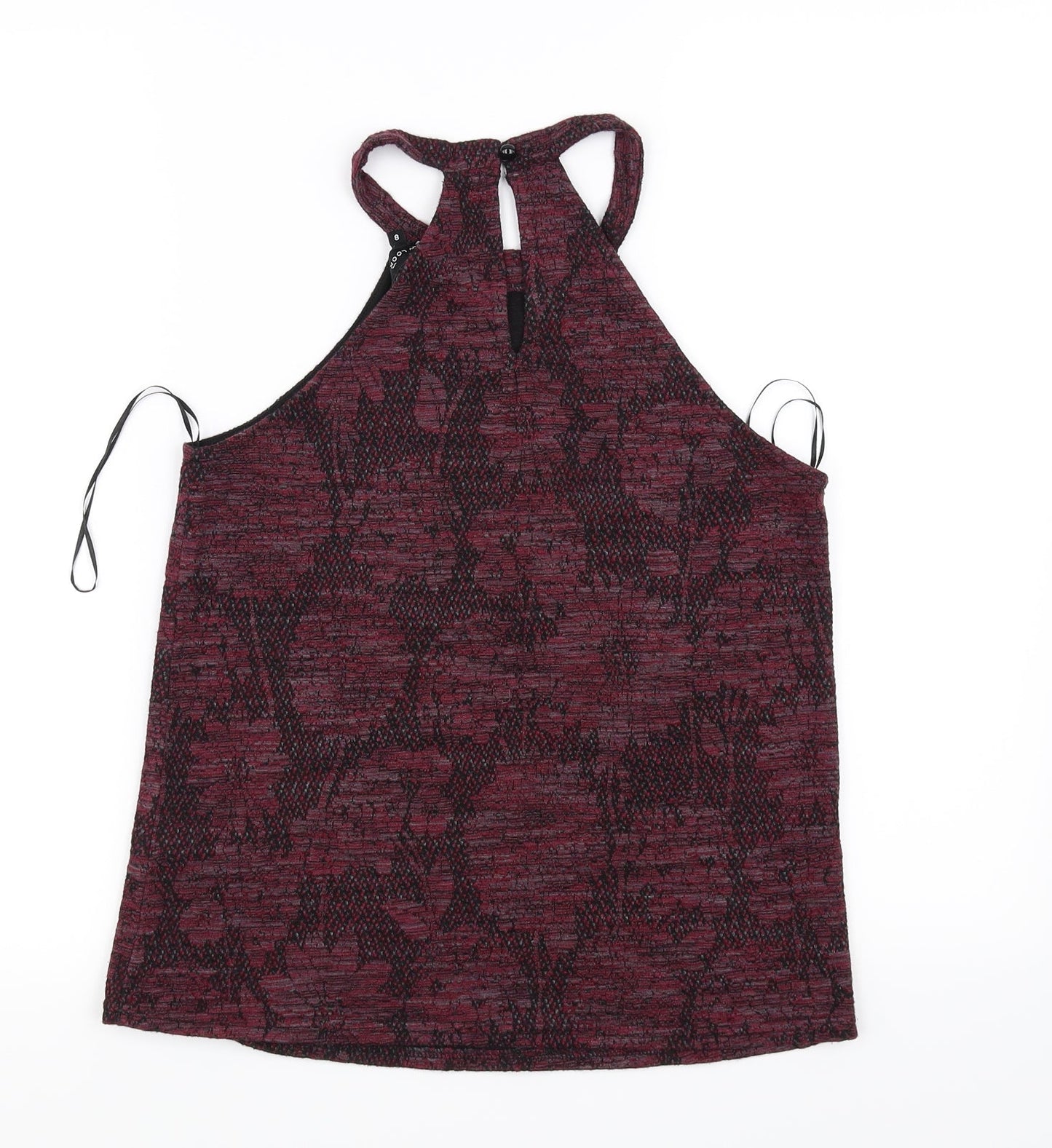 New Look Womens Purple   Basic Blouse Size 8