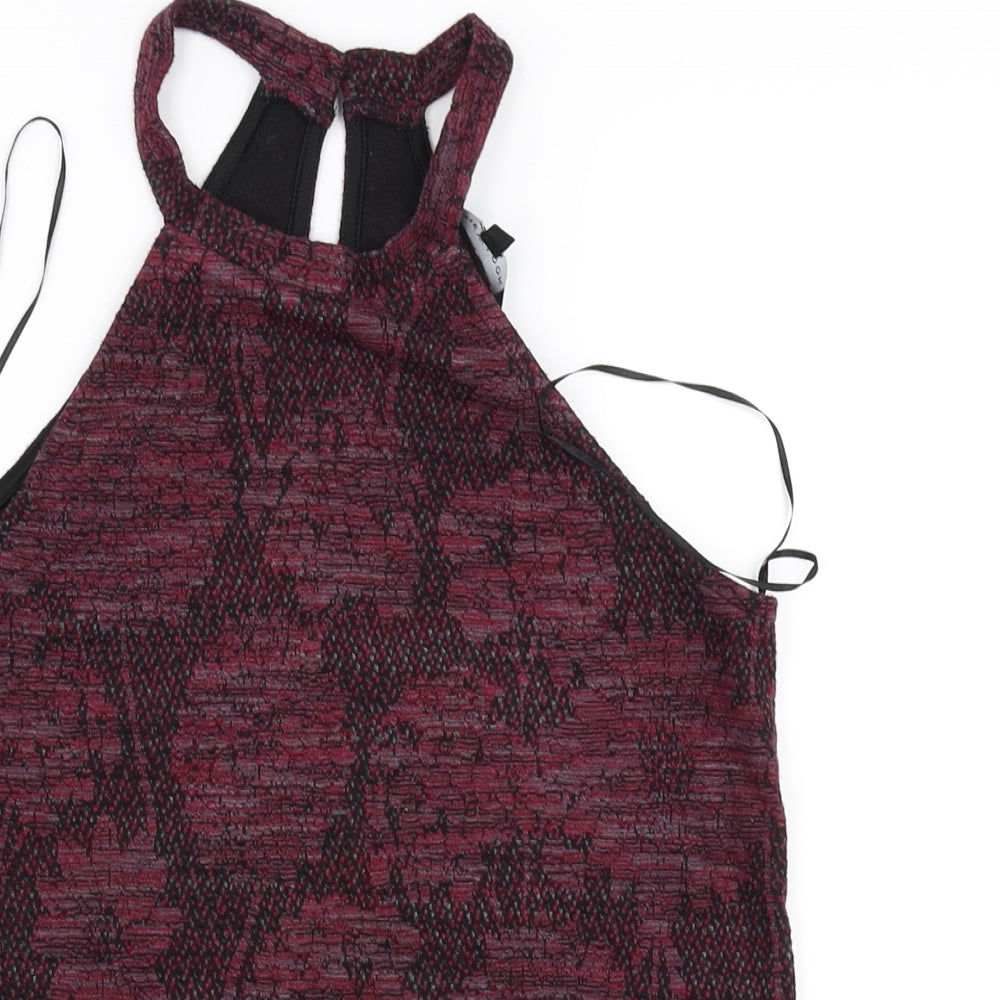 New Look Womens Purple   Basic Blouse Size 8