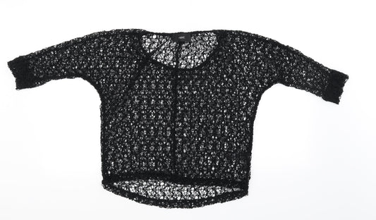 NEXT Womens Black   Pullover Jumper Size 6