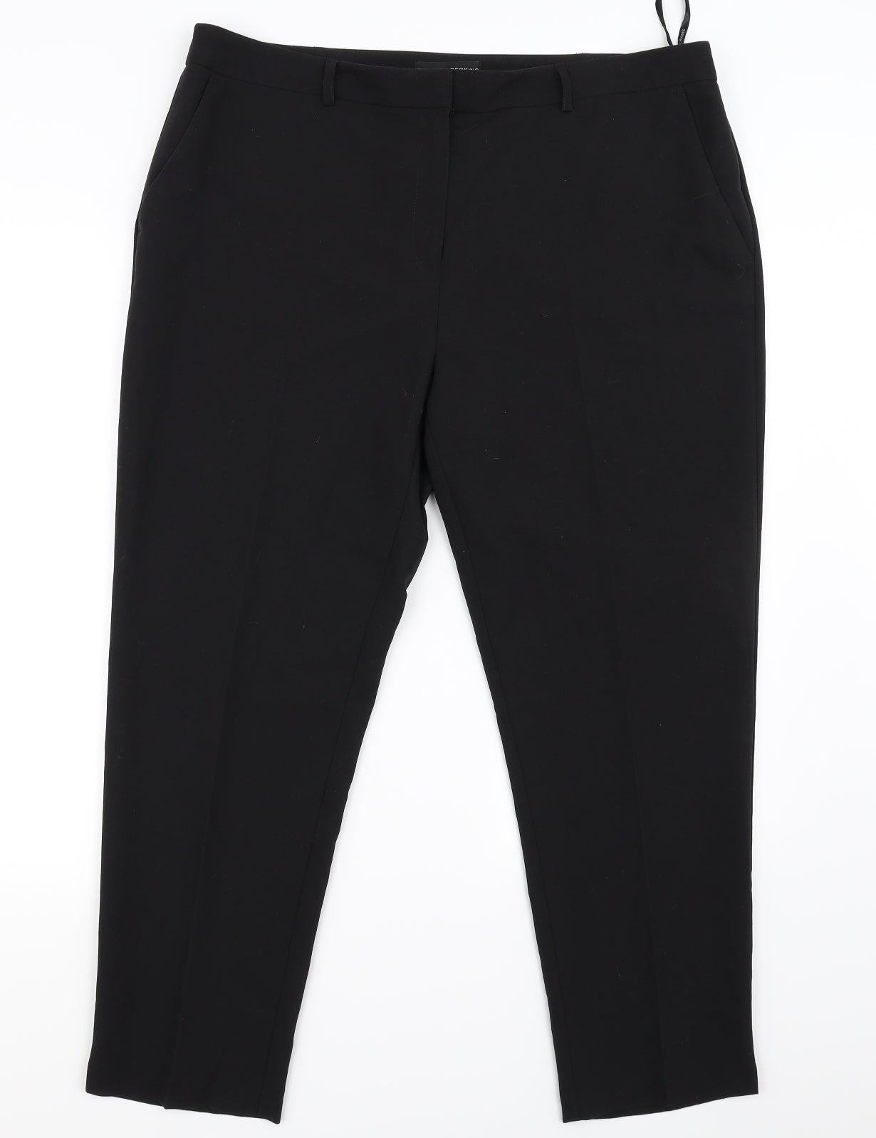 Dorothy Perkins Womens Black   Trousers  Size 12 L26 in