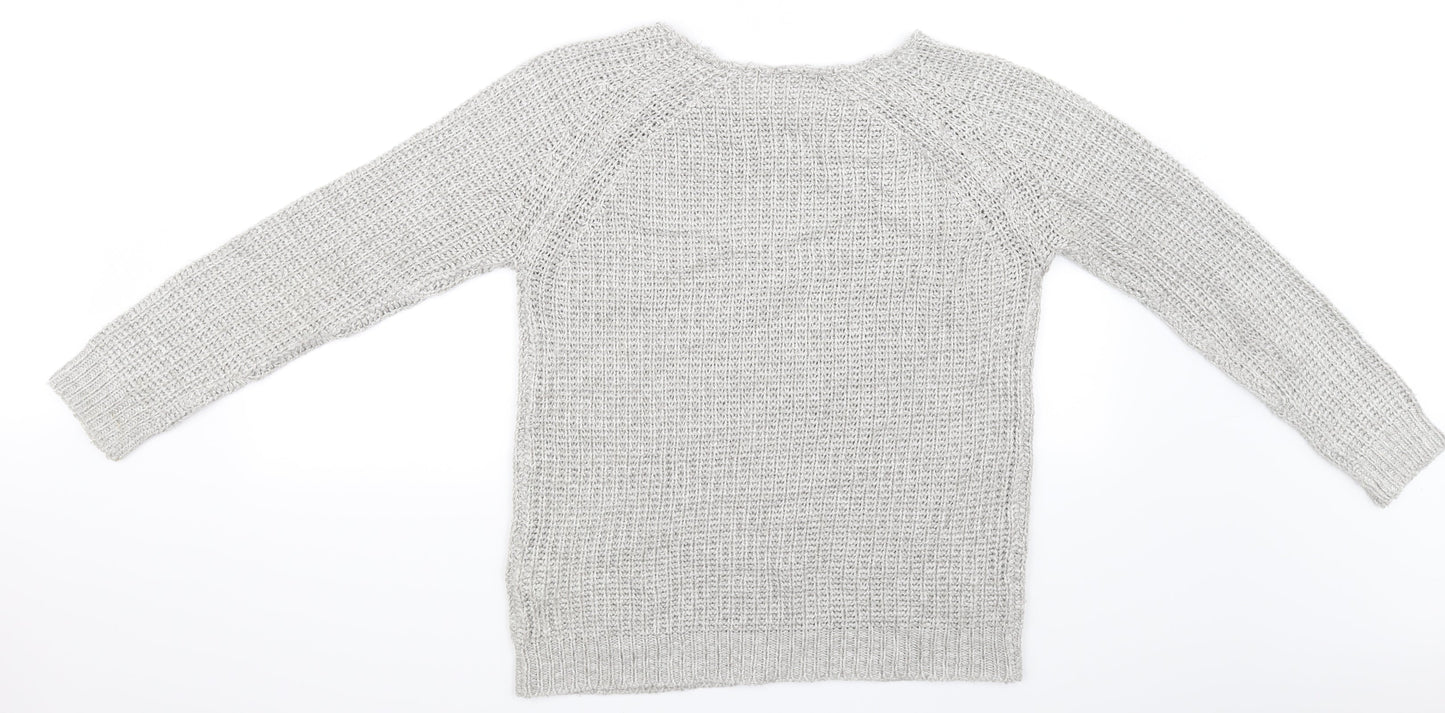 Atmosphere Womens Grey   Pullover Jumper Size 10