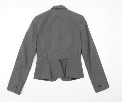Back view of Atmosphere women’s grey jacket blazer, size UK 8