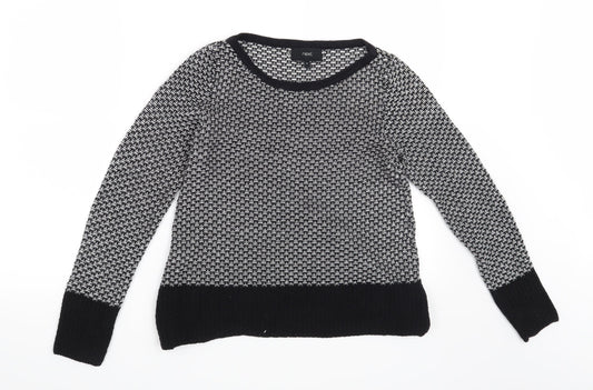 NEXT Womens Black   Pullover Jumper Size 10