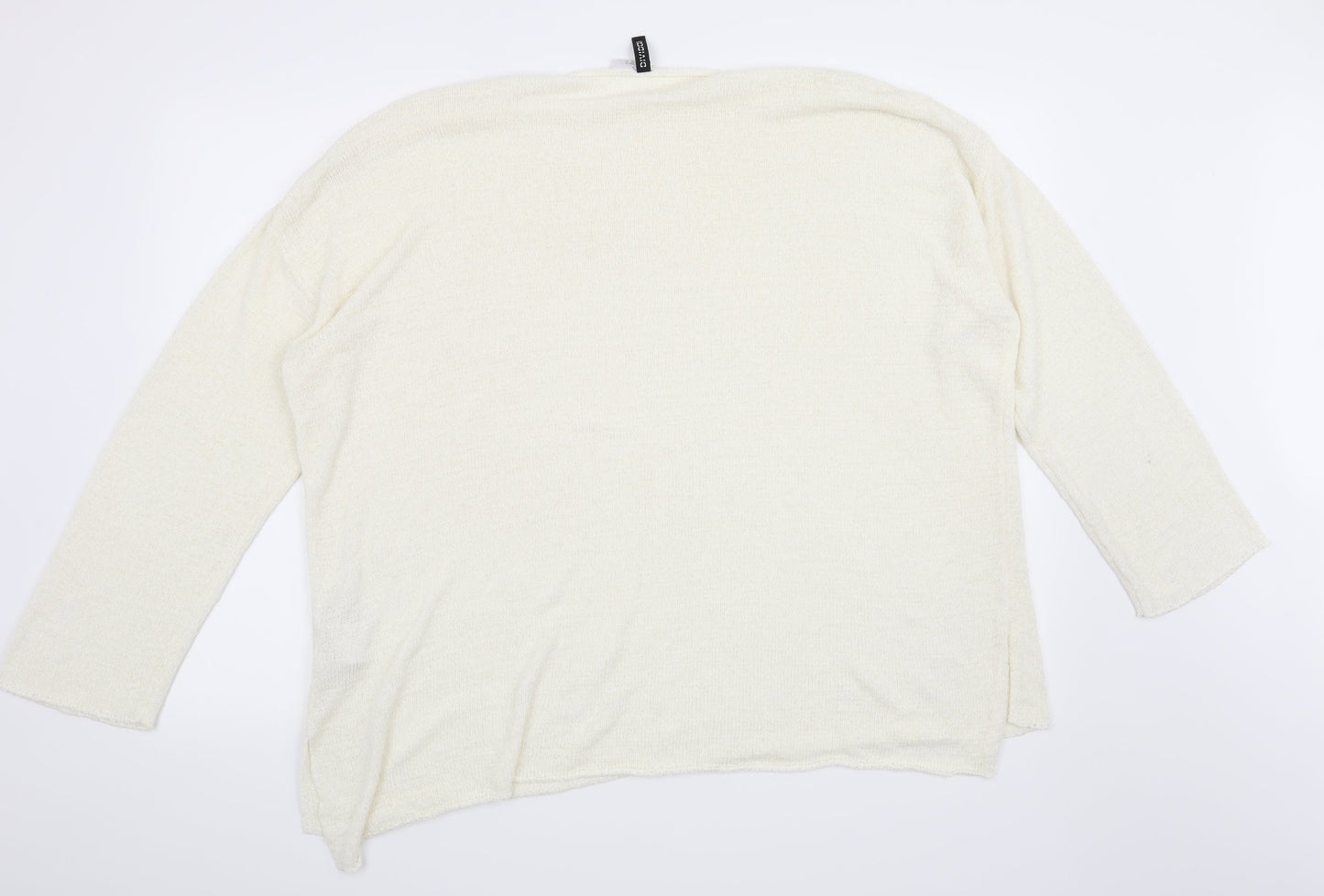 H&M Womens White   Pullover Jumper Size XL