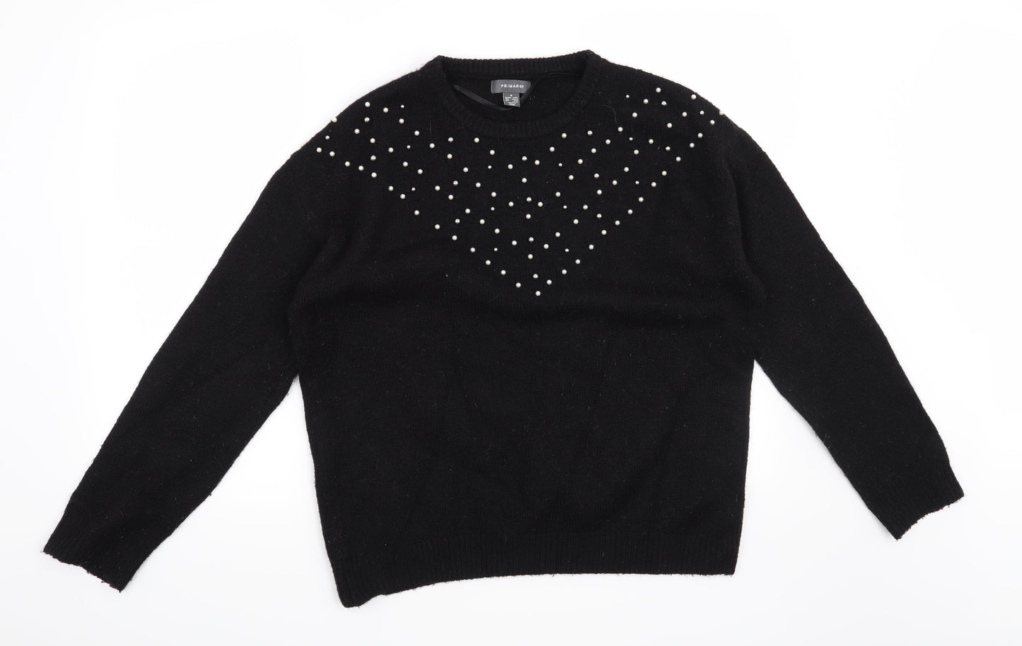 Primark Womens Black   Pullover Jumper Size 12