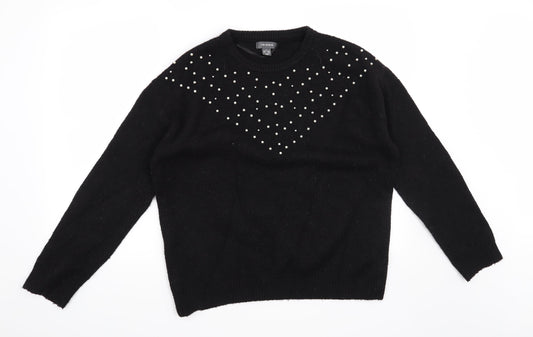 Primark Womens Black   Pullover Jumper Size 12