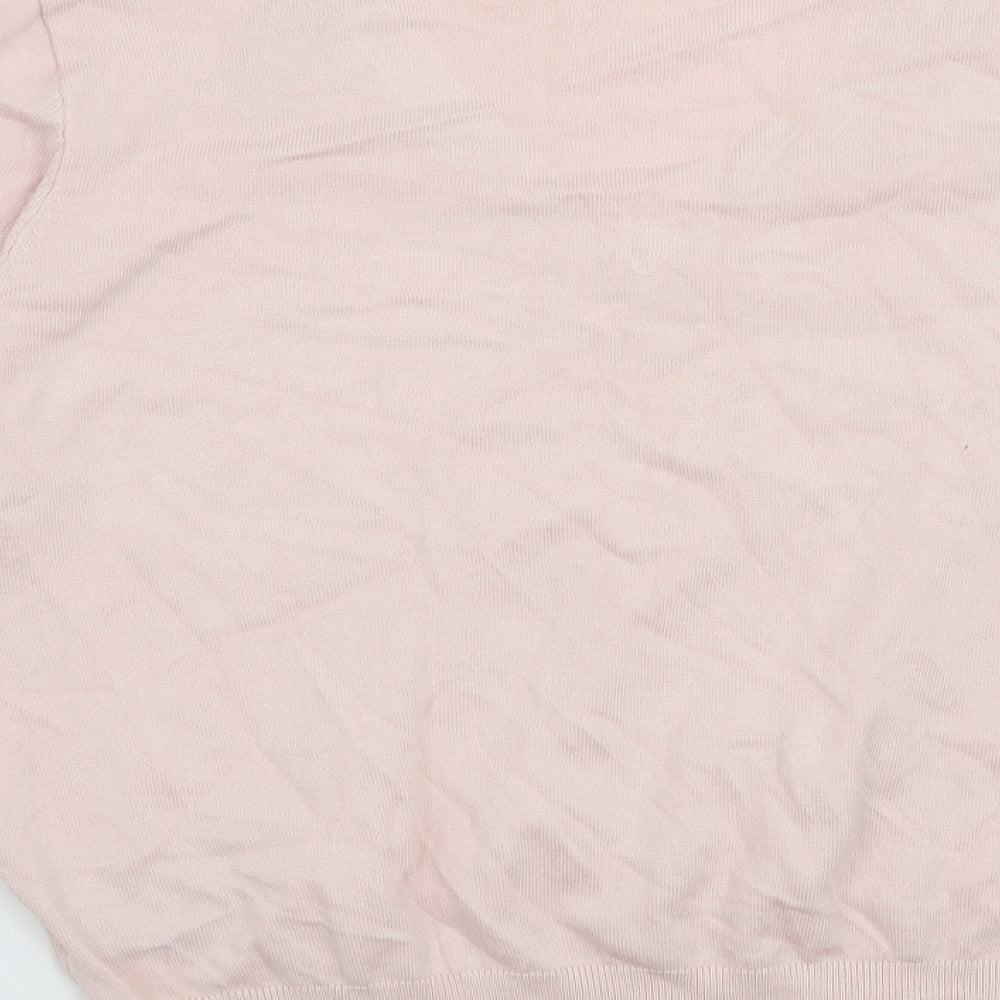 H&M Womens Pink   Pullover Jumper Size M
