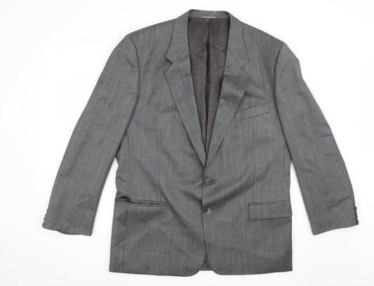 St Michael Mens Grey   Jacket Suit Jacket Size M