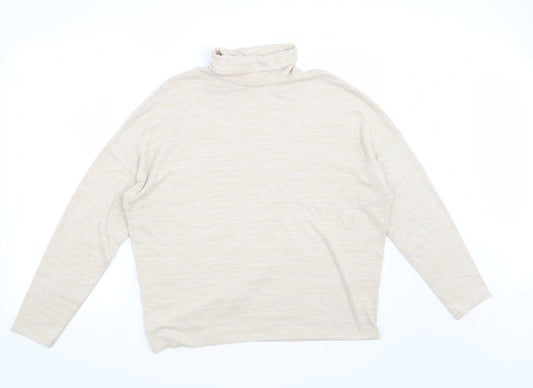 H&M Womens Beige   Pullover Jumper Size M