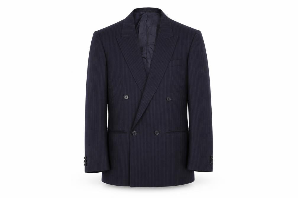 Debenhams Mens Blue Striped  Jacket Suit Jacket Size 38