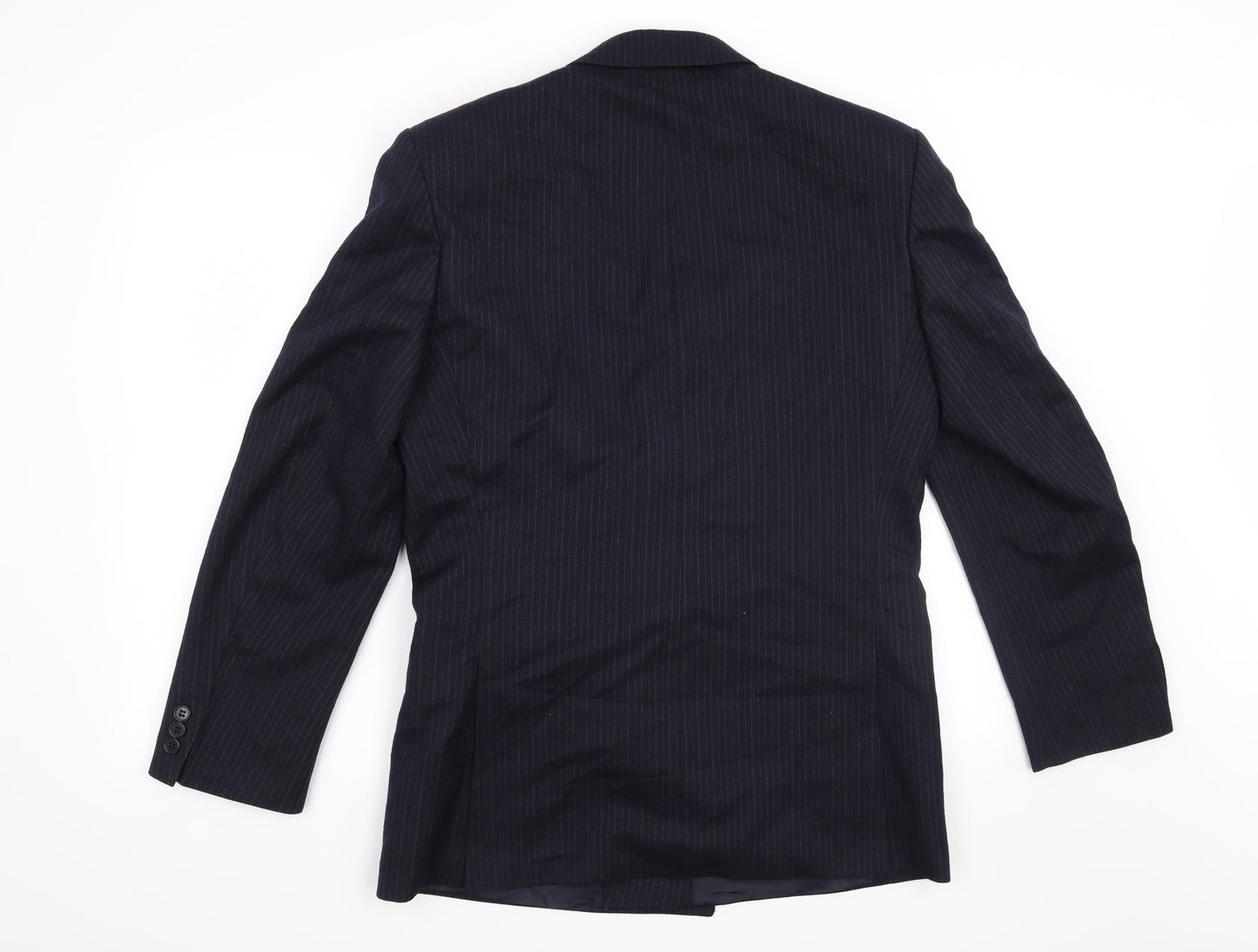Debenhams Mens Blue Striped  Jacket Suit Jacket Size 38