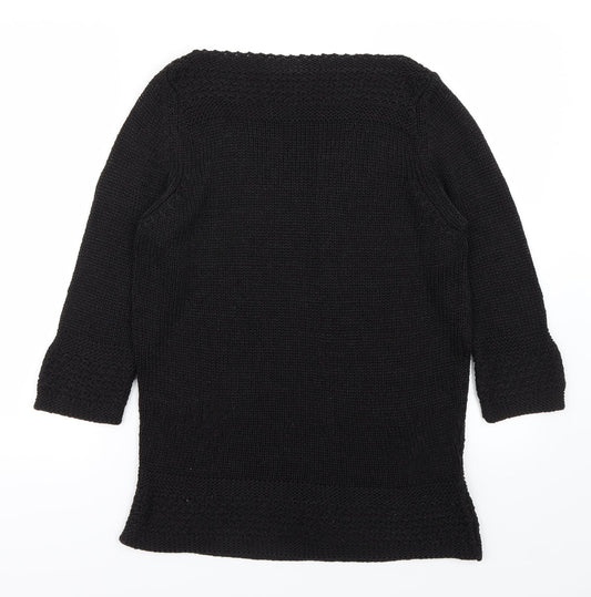 Marks and Spencer Womens Black   Pullover Jumper Size M