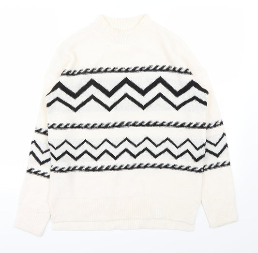 Papaya Womens Ivory   Pullover Jumper Size S