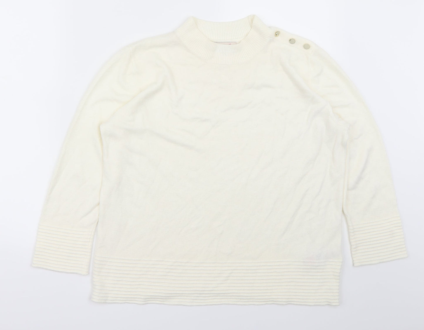 Peruna Womens Ivory   Pullover Jumper Size 14