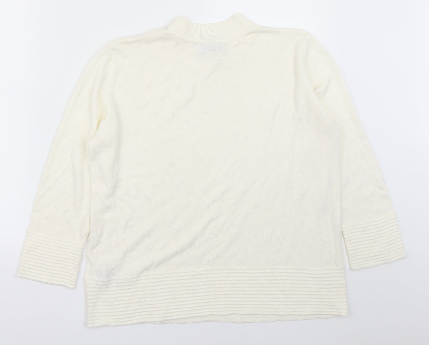 Peruna Womens Ivory   Pullover Jumper Size 14