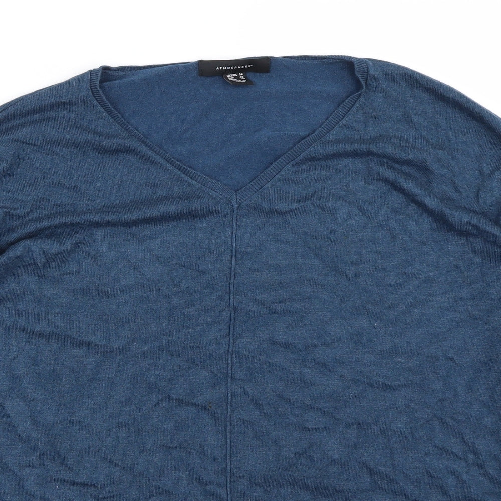 Atmosphere Womens Blue   Pullover Jumper Size 14